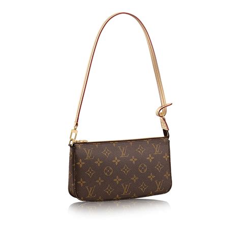 louis vuitton m40712 pochette accessoires|louis vuitton canvas brown.